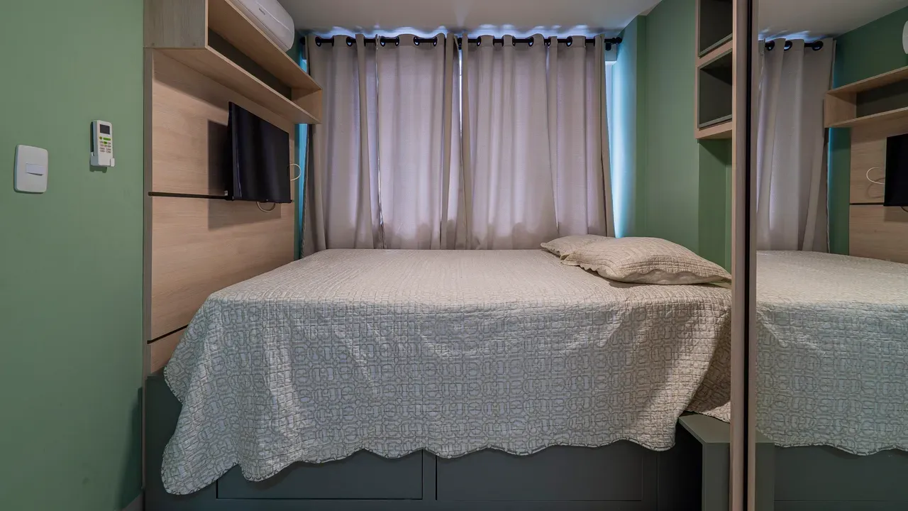 Apartamento mobiliado, 47 m², com churrasqueira privativa — photo 26