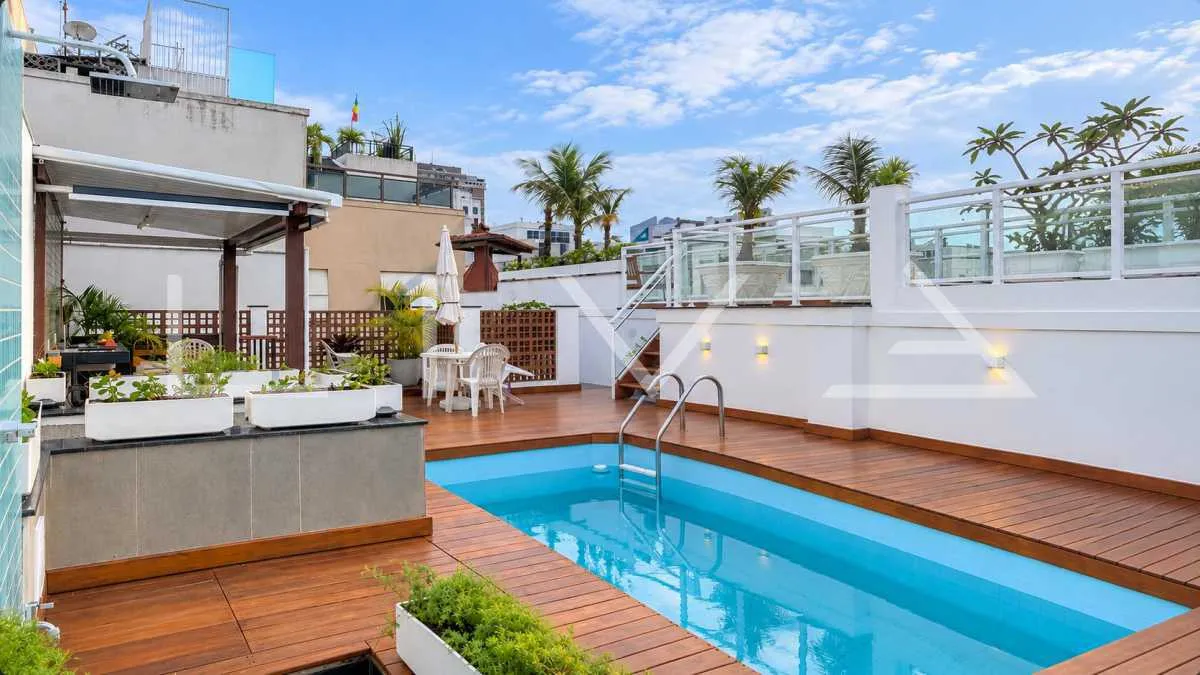 Triplex penthouse with 3 bedrooms and balcony grill — photo 10