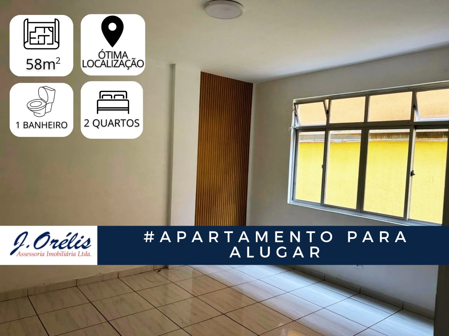 2-bedroom apartment, 48 m²