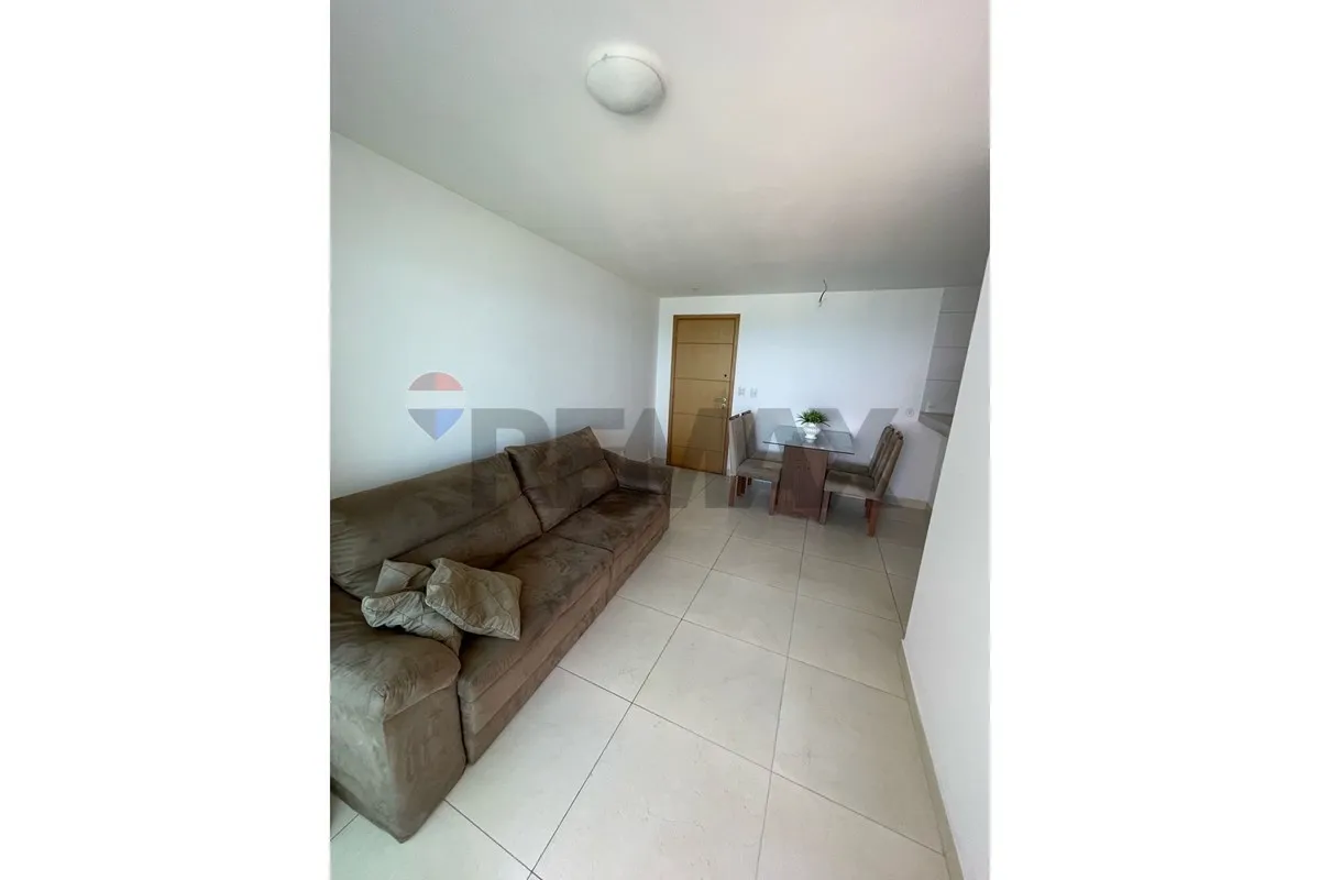 72 m² apartment with a water view and a washing machine
