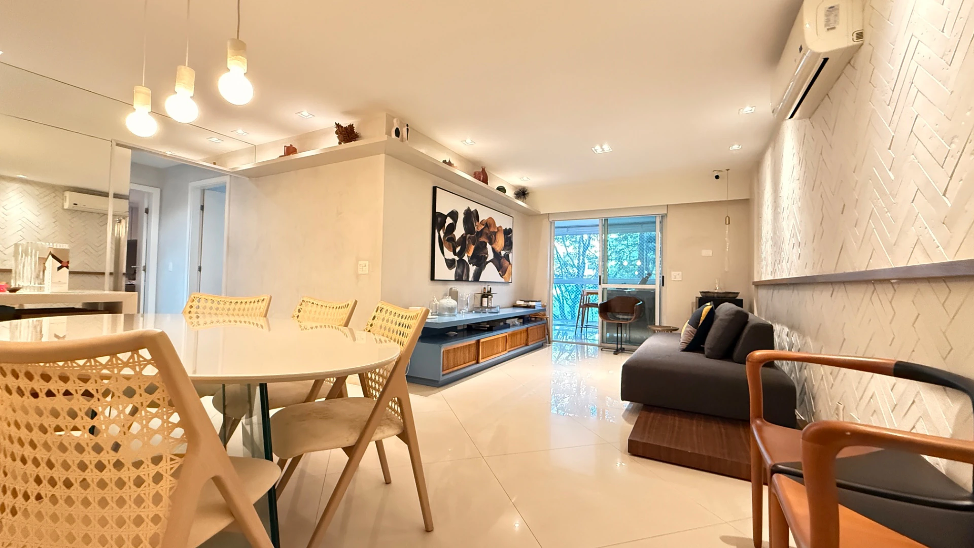 Semi furnished apartment with 130 m² and 3 bedrooms — photo 9