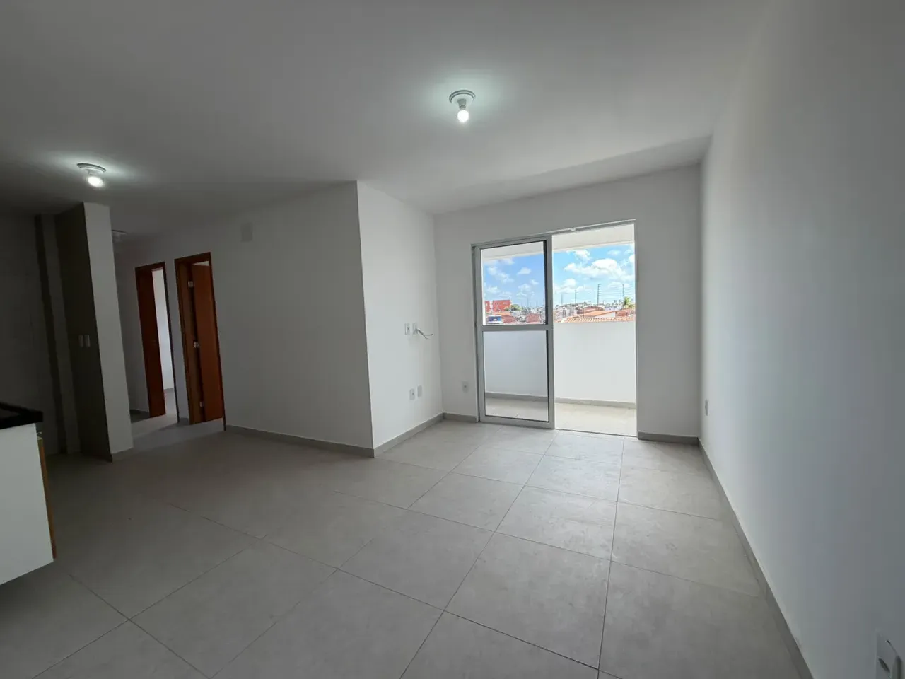 55 m² apartment with 2 bedrooms and a balcony