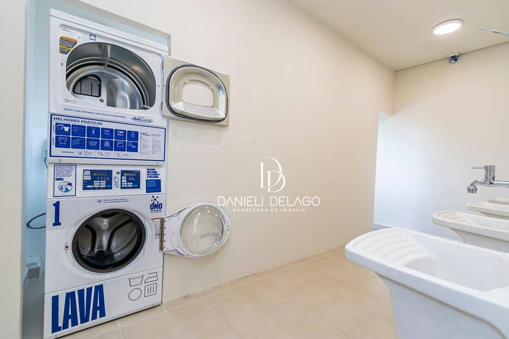 One-bedroom apartment with a washing machine in Curitiba — photo 2