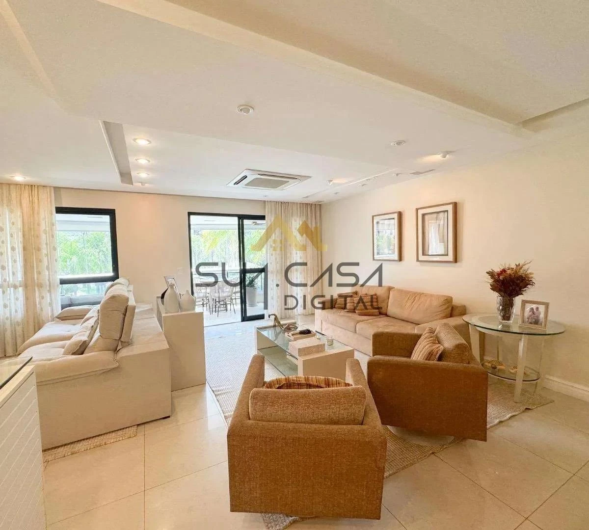 Apartamento mobiliado de 3 quartos com varanda envidraçada — photo 8