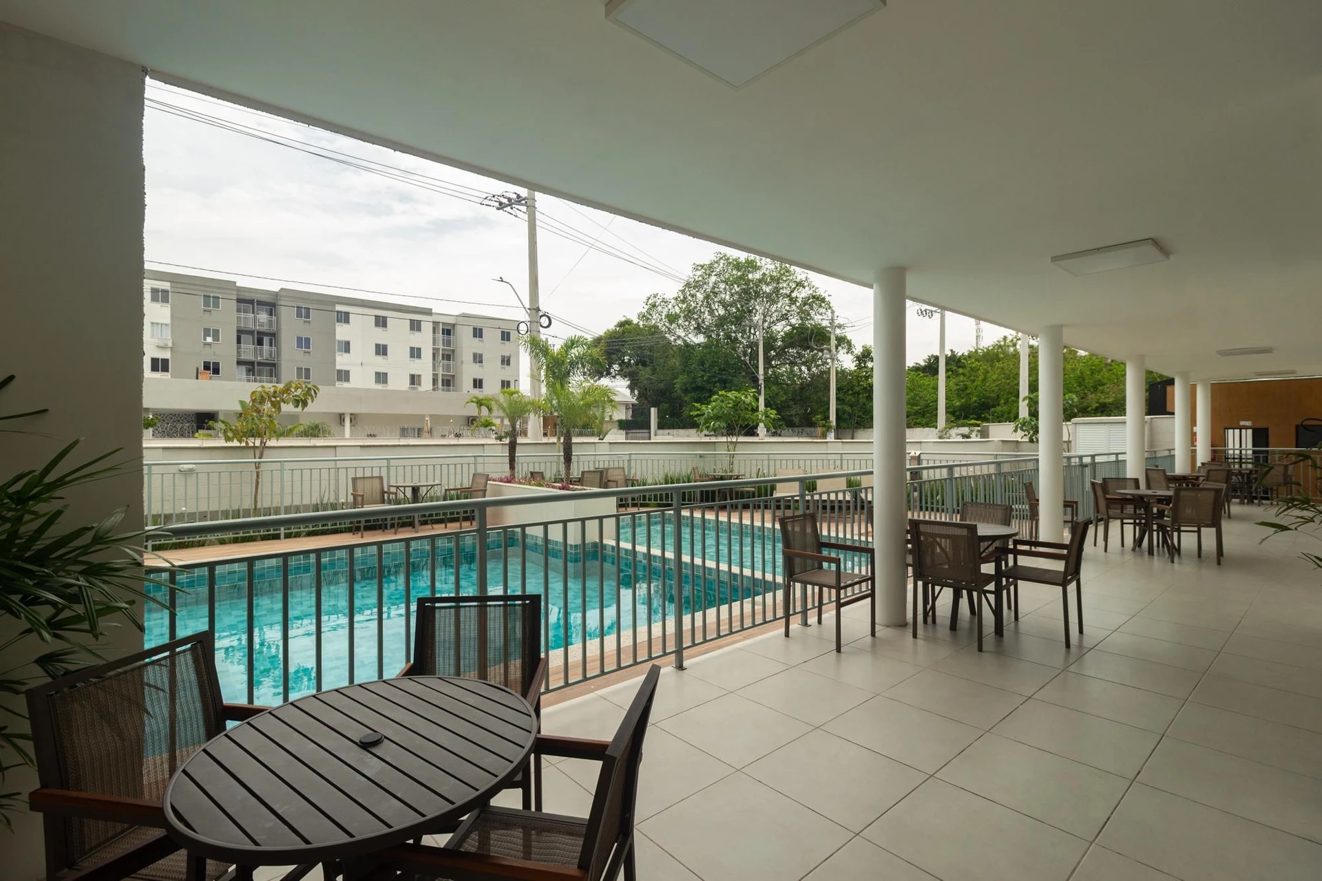 Furnished apartment, 48 m², with a grill on the balcony — photo 26