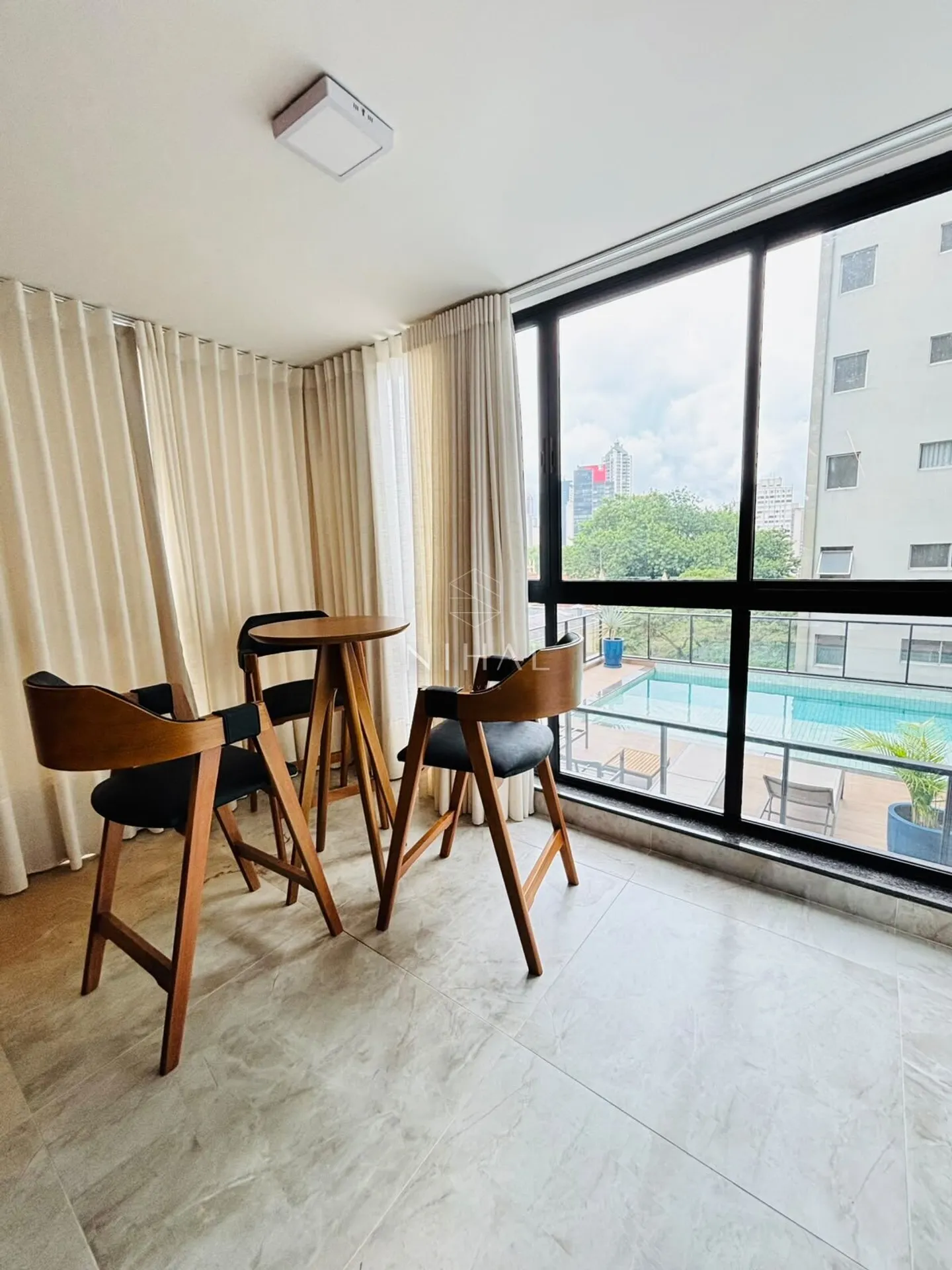 Furnished apartment, 45 m², with a washing machine — photo 30