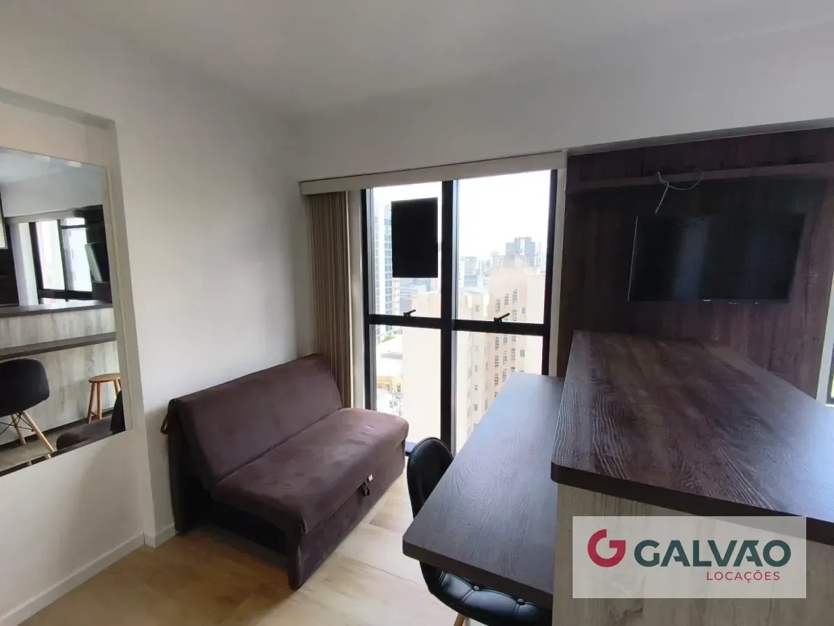 Furnished one-bedroom, 21 m² apartment in Curitiba — photo 4
