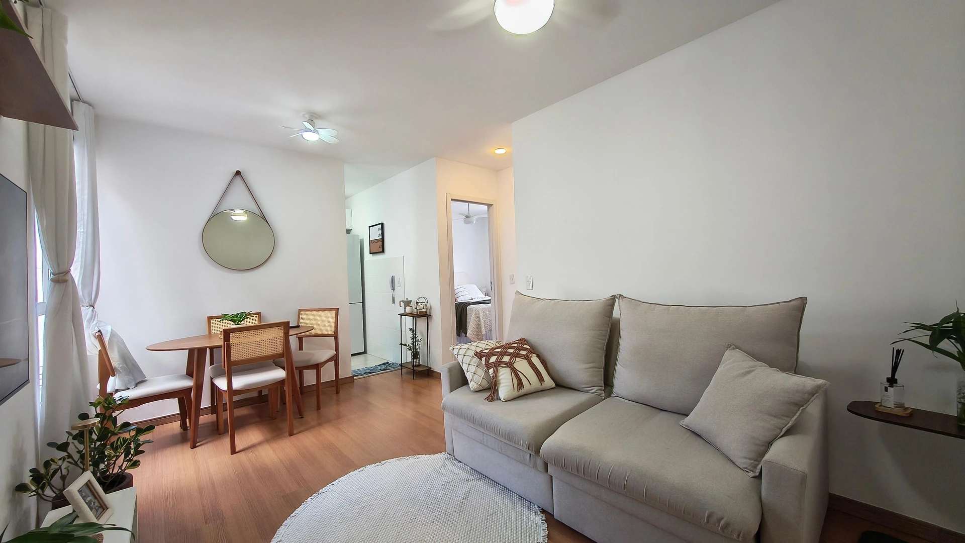 Washing machine in a 2-bedroom apartment, 44 m² — photo 7