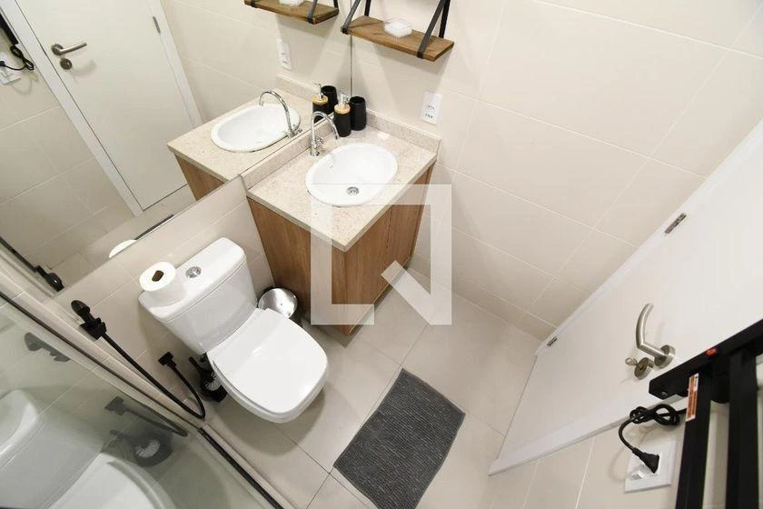 25 m² apartment with a home office and a washing machine — photo 30