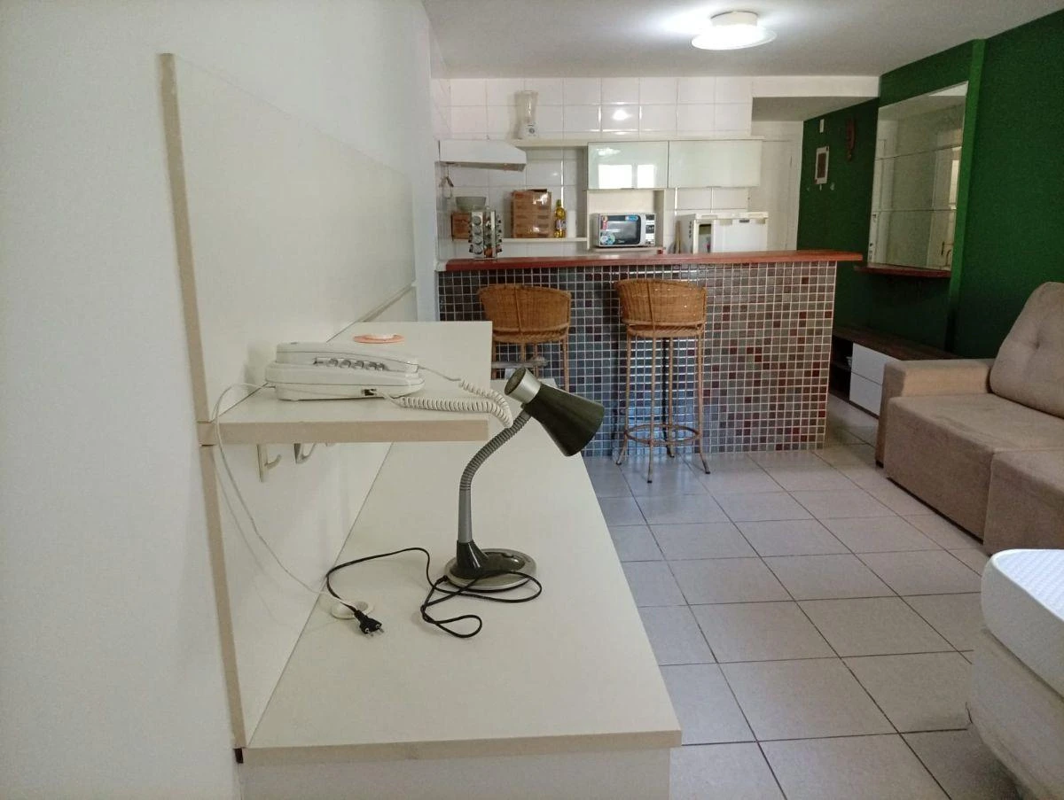 Furnished 40 m² apartment with a closed kitchen — photo 9