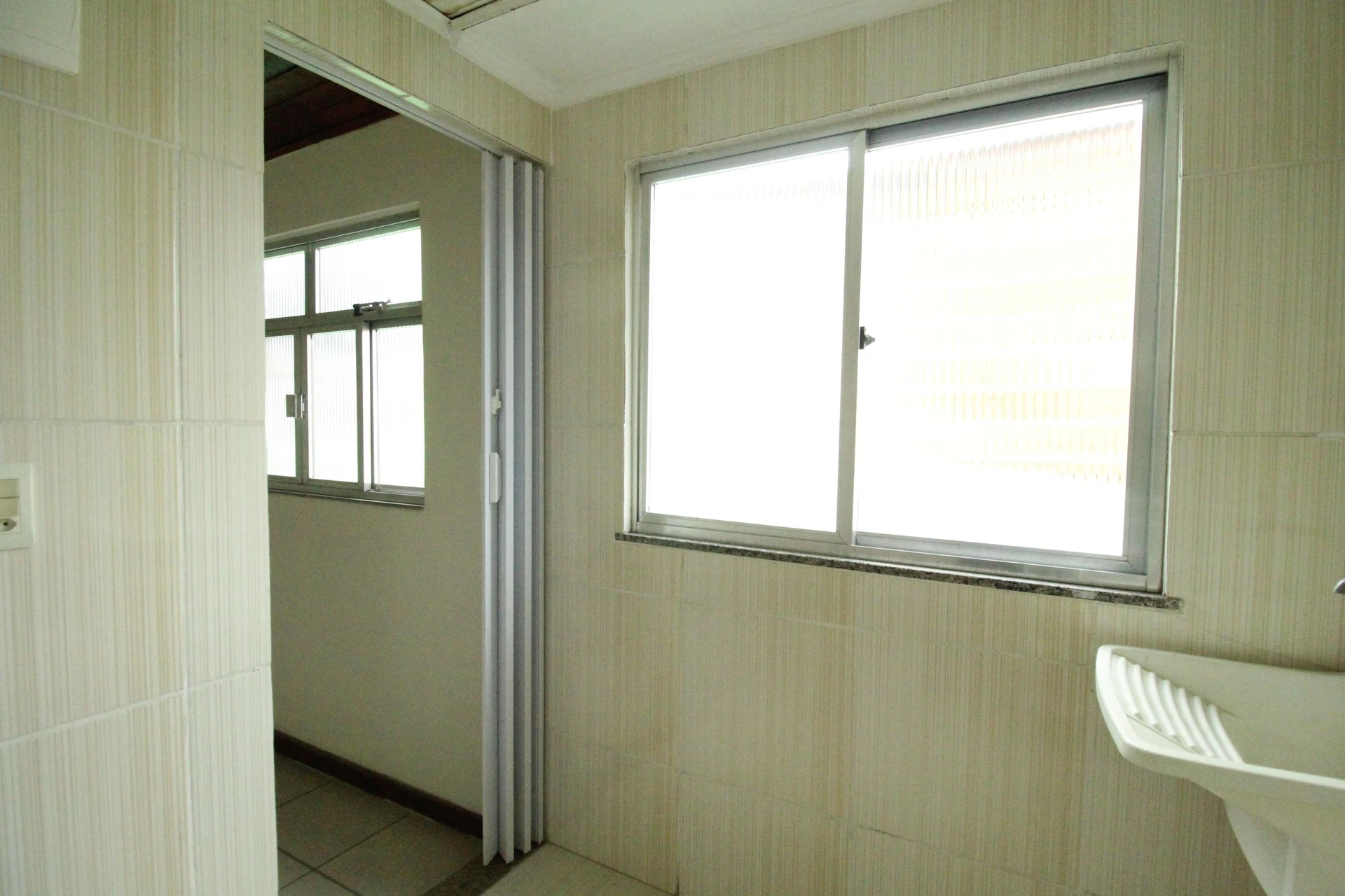 House, 46 m², with a washing machine