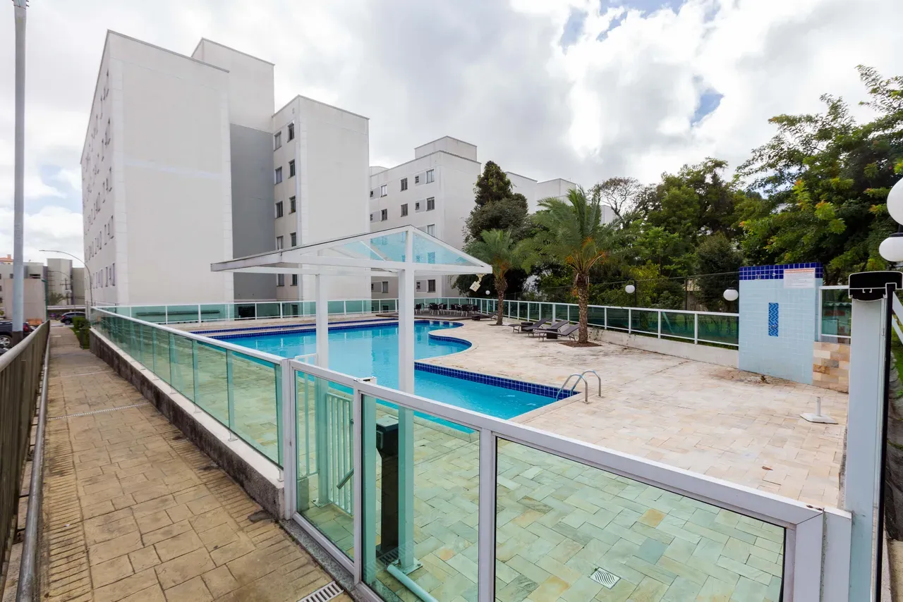 2-bedroom apartment with a washing machine in Curitiba — photo 35