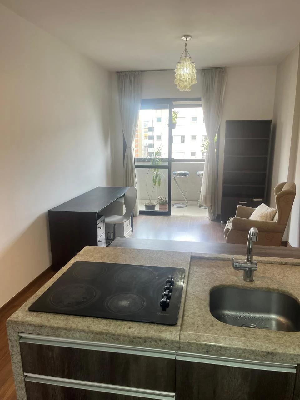 Furnished apartment, 48 m², with a glass-enclosed balcony — photo 28
