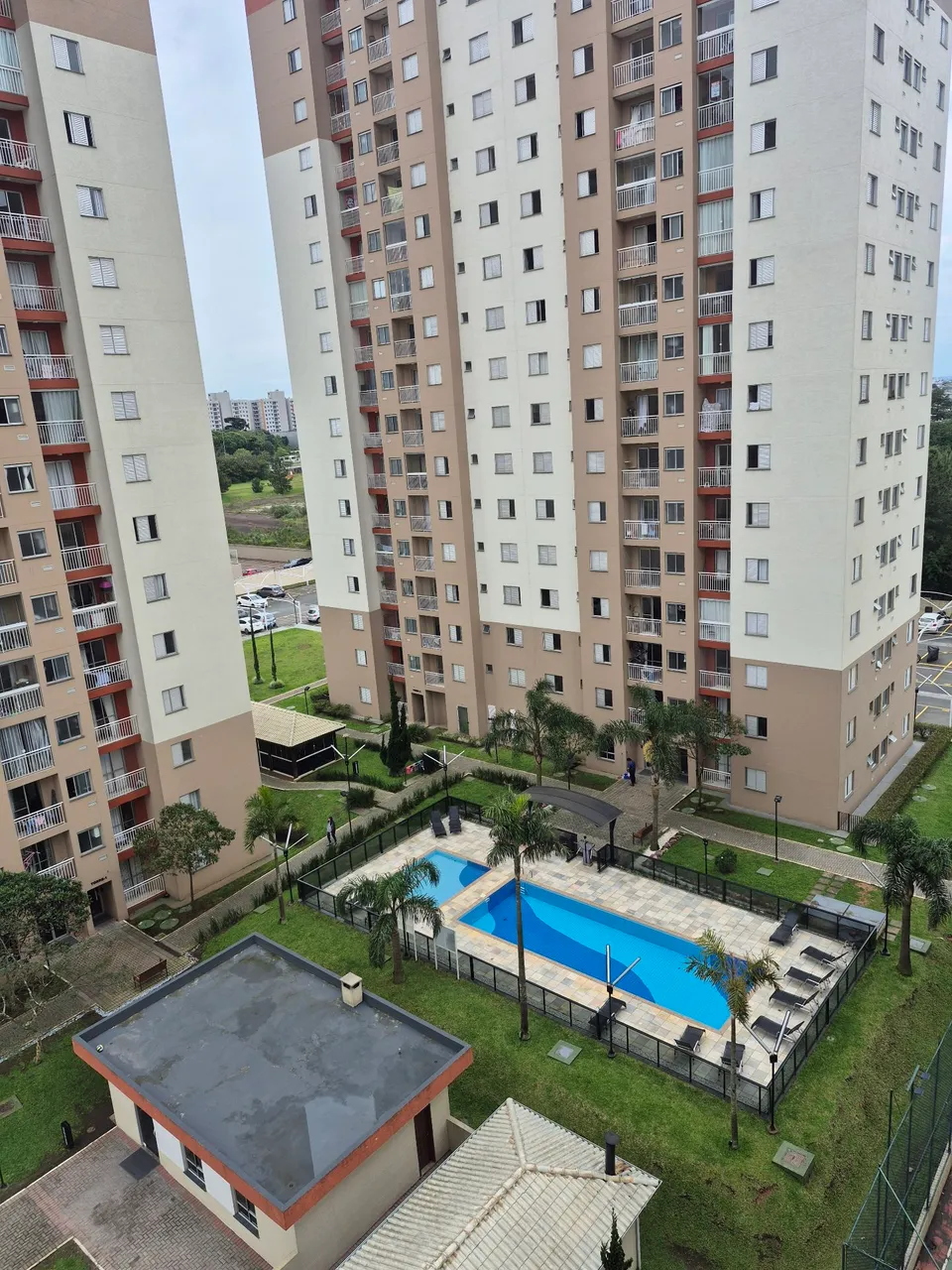 2-bedroom apartment with a washing machine in Curitiba — photo 7