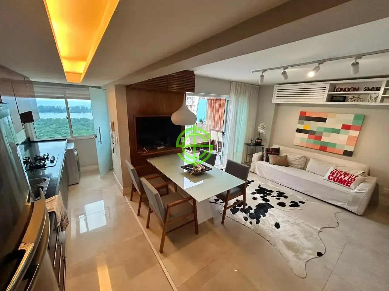 Furnished apartment with 2 bedrooms and 3 bathrooms — photo 15