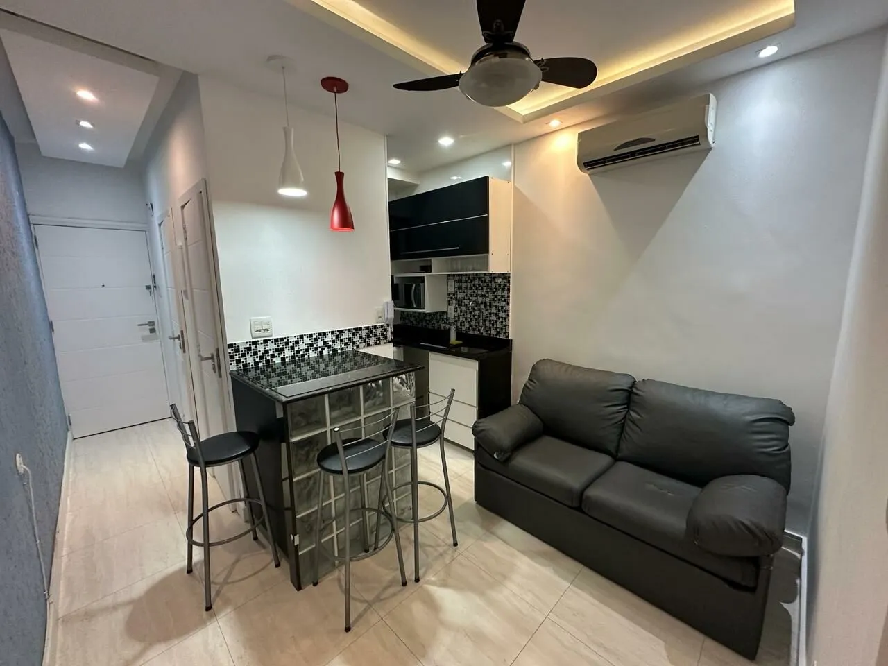 Furnished one-bedroom, 38 m² apartment in Rio de Janeiro