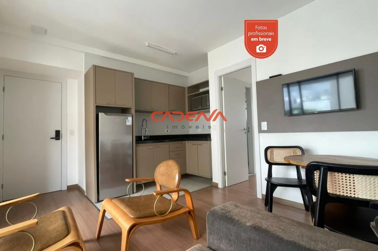 1-bedroom apartment with balcony and open kitchen — photo 2