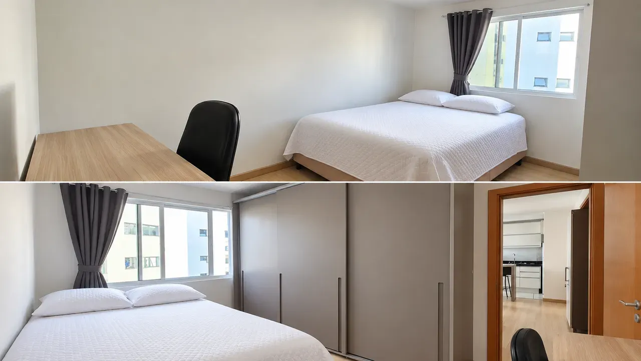 Apartamento mobiliado de 35 m² com 1 quarto e 1 banho — photo 2