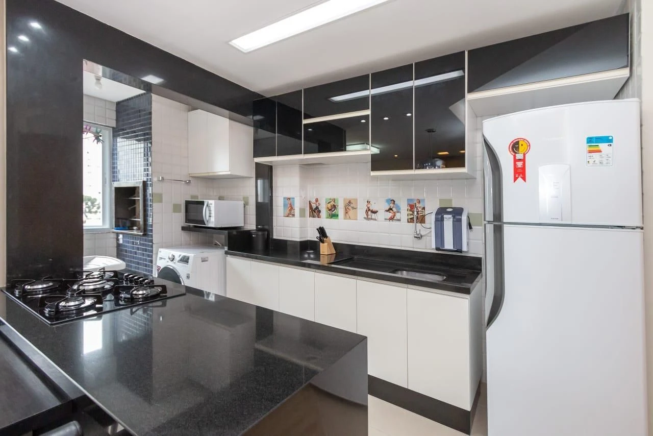 Apartamento mobiliado de 1 quarto com máquina de lavar — photo 6