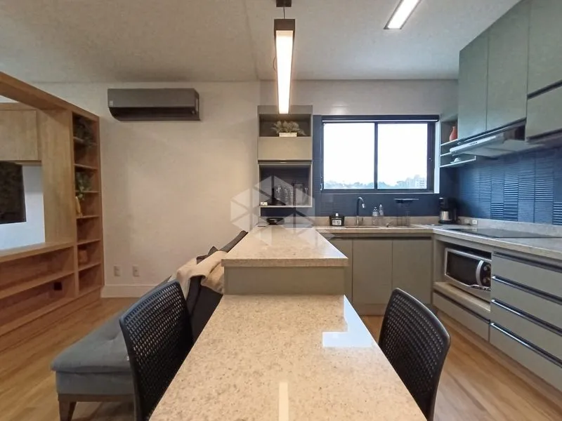 35 m² studio with a washing machine and a home office — photo 22