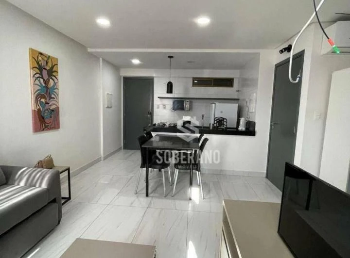 Furnished 1-bedroom apartment with 42 m² and open-plan kitchen — photo 3