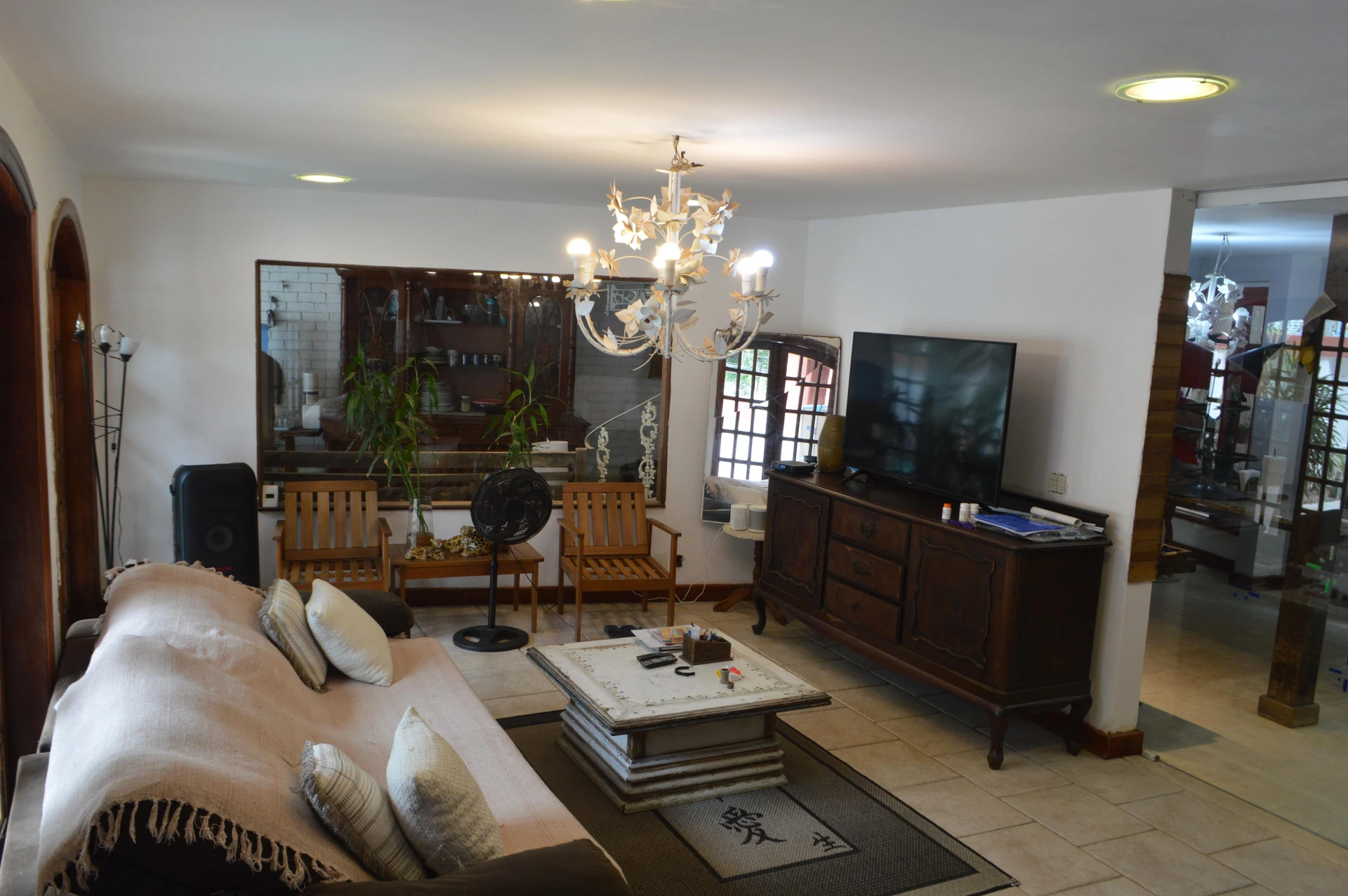 Furnished house with 3 bedrooms and private garden