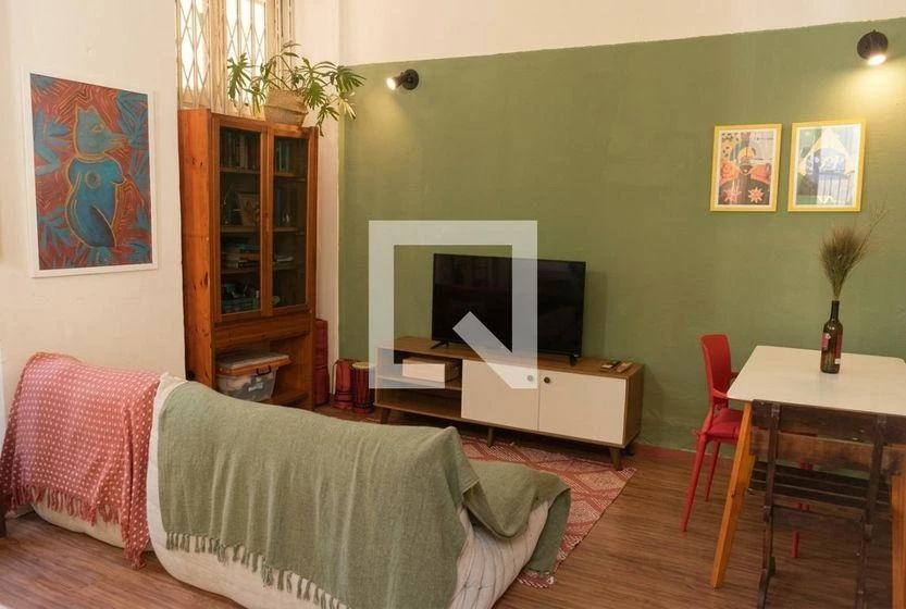 61 m² house with a washing machine and a home office — photo 12