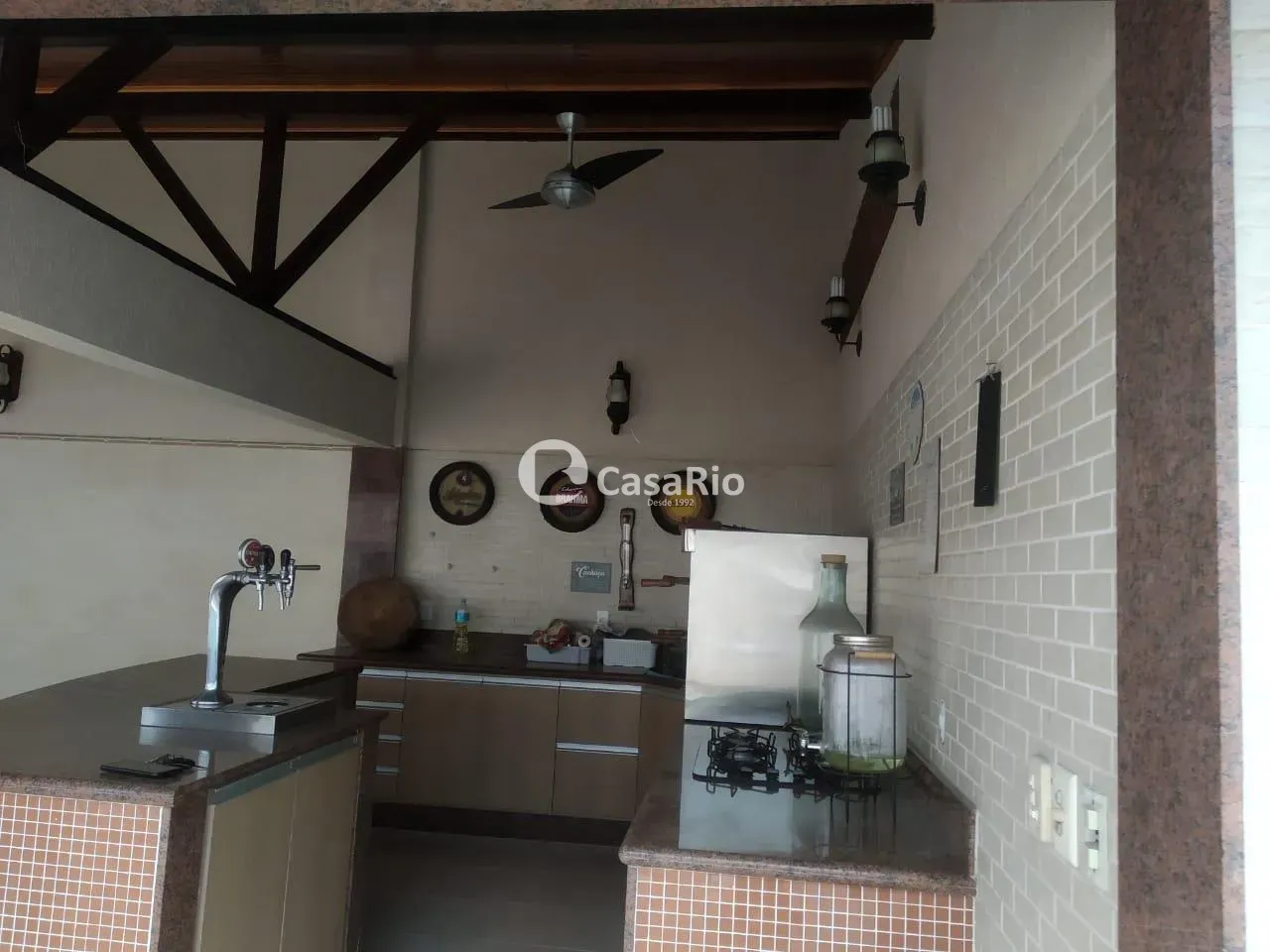 Casa mobiliada com varanda, 3 quartos e piscina — photo 28
