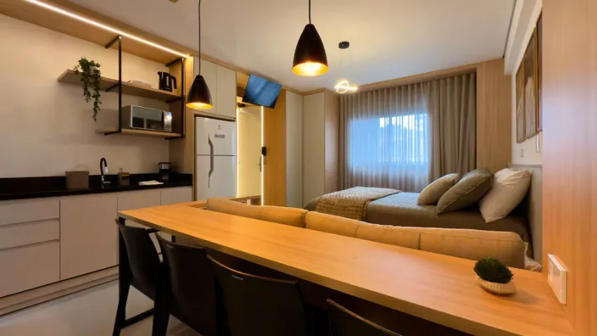 Furnished studio, 27 m², with floor-to-ceiling windows — photo 12