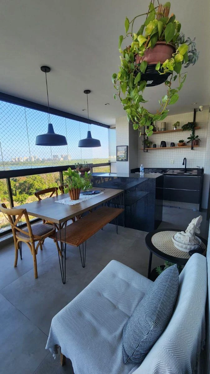 160 m² furnished apartment with 5 bedrooms and 3 parking — photo 13
