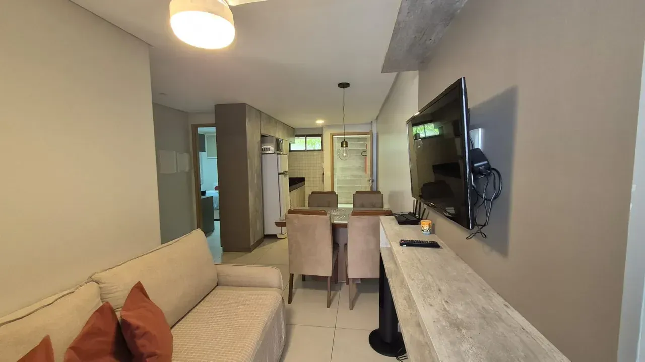 2-bedroom apartment with a washing machine