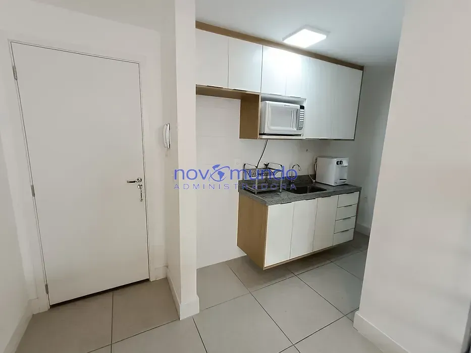 Apartamento mobiliado de 1 quarto em condomínio com piscina — photo 11