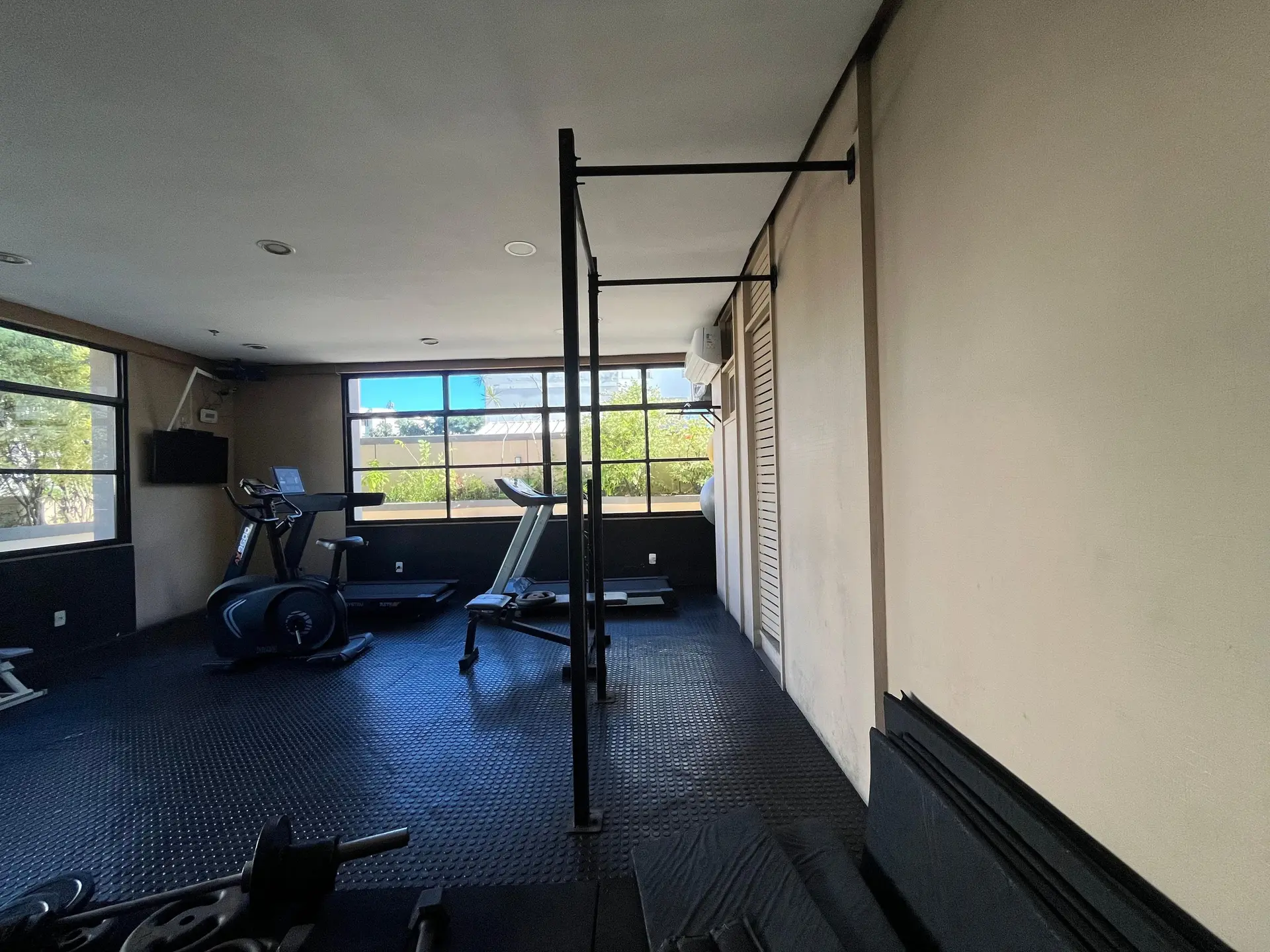 Apartamento mobiliado de 1 quarto em condomínio com sauna — photo 22
