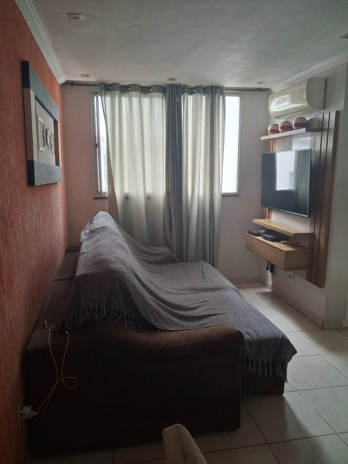 Furnished apartment, 47 m², with a washing machine — photo 11