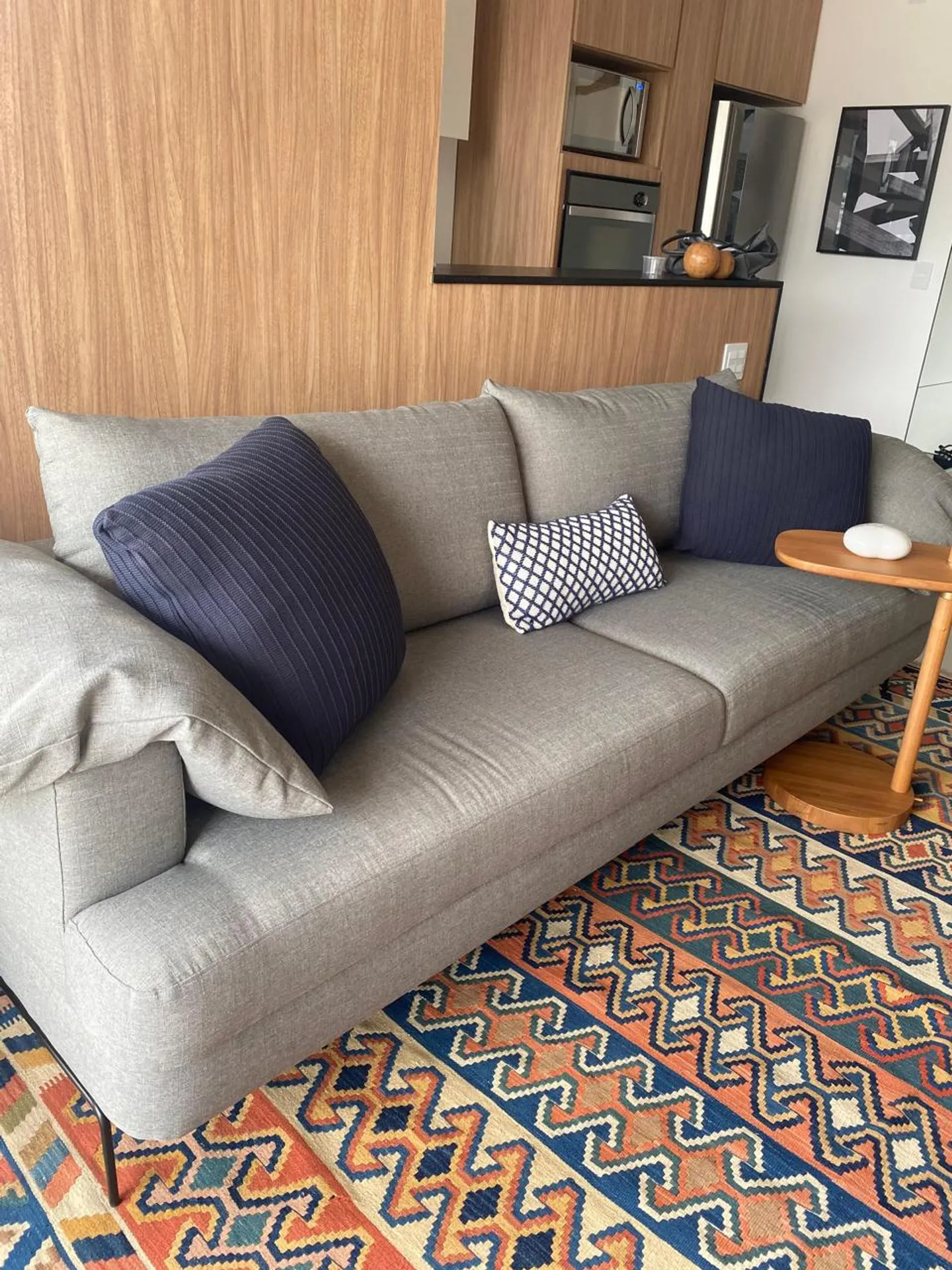 Furnished apartment, 80 m², with floor-to-ceiling windows — photo 20