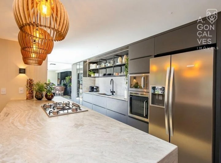 Furnished house with open gas kitchen and 3 parking spaces — photo 3