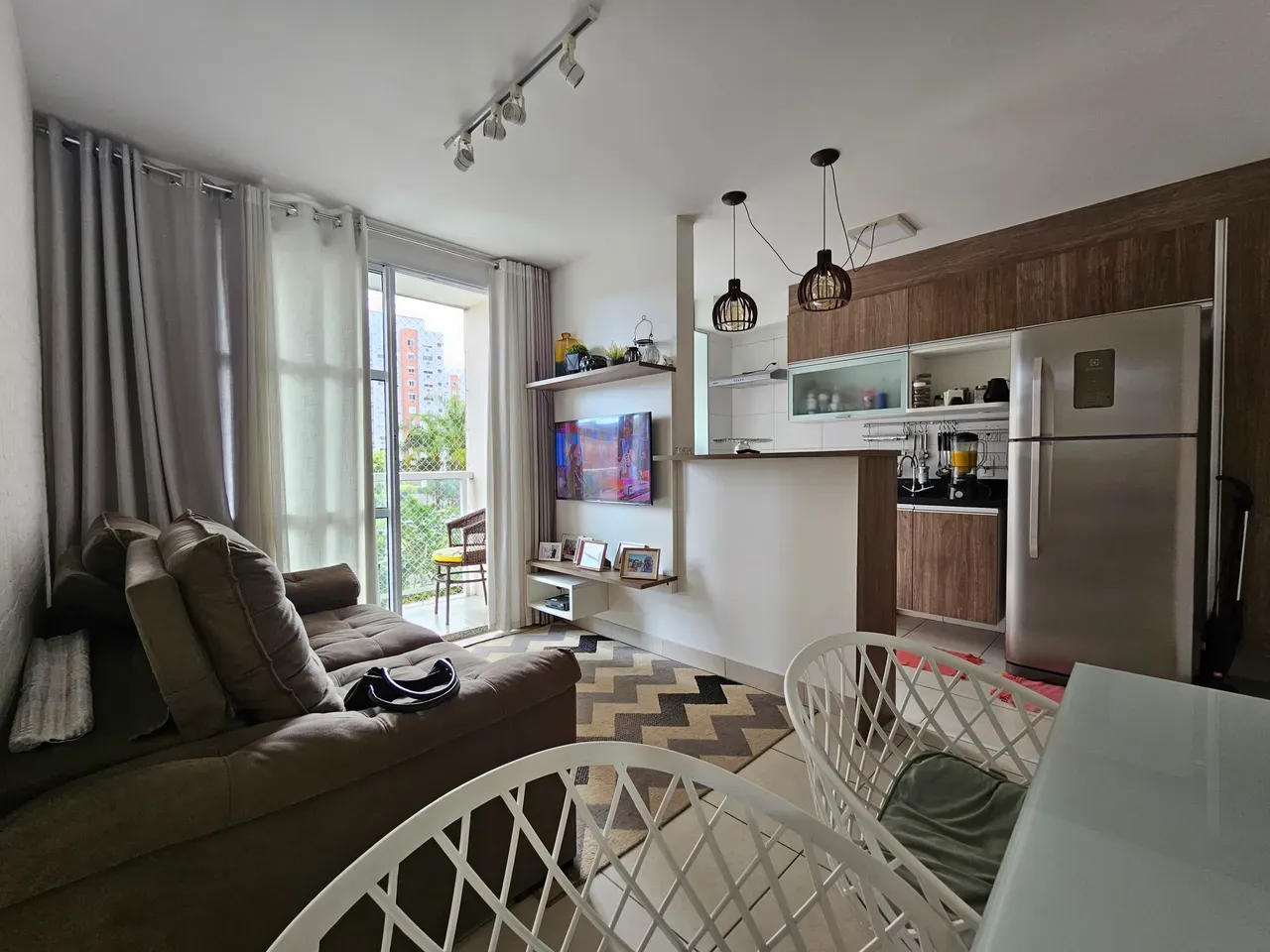 Furnished apartment, 59 m², with a washing machine — photo 21