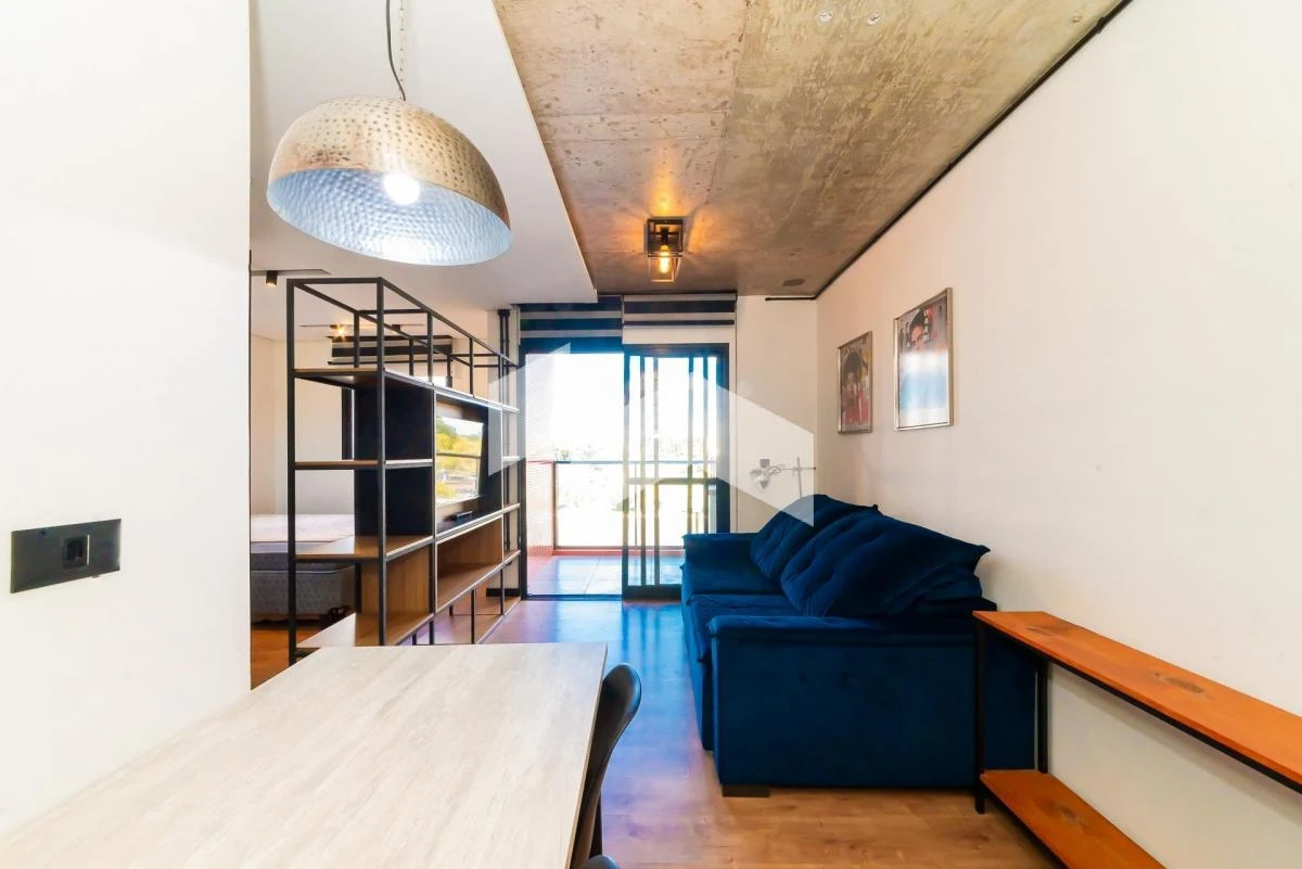 One-bedroom apartment with a washing machine in Curitiba — photo 6