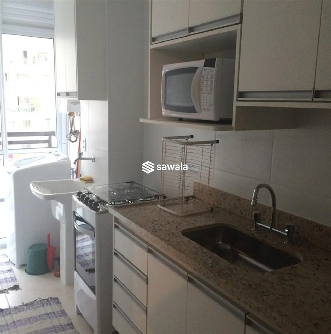 Apartamento mobiliado de 2 quartos com máquina de lavar — photo 12