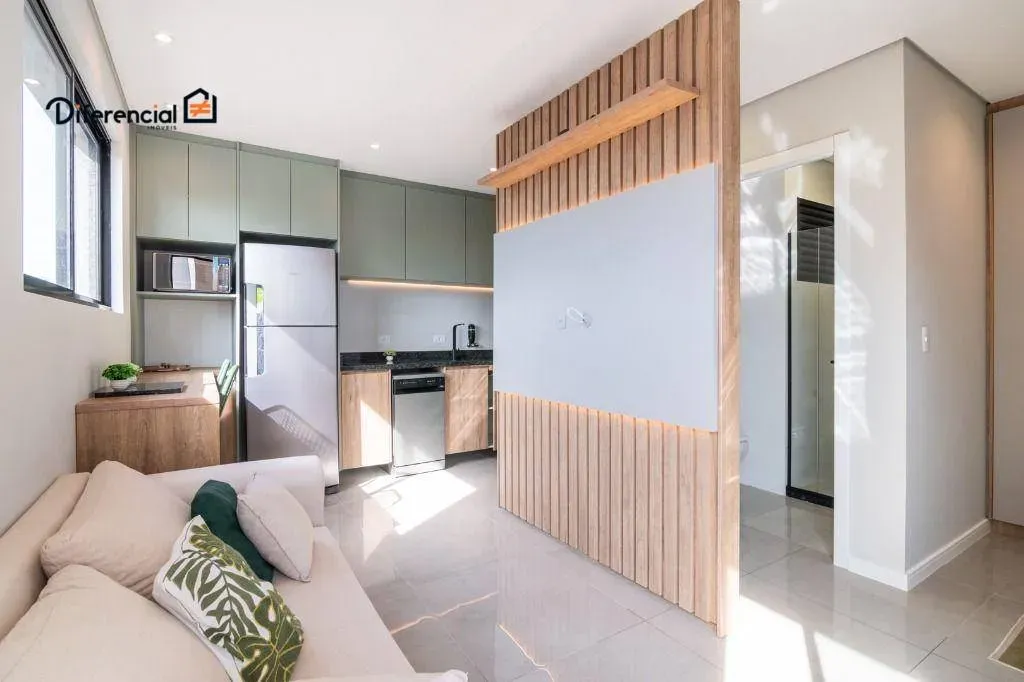 1-bedroom apartment with open-plan kitchen and BBQ balcony — photo 4