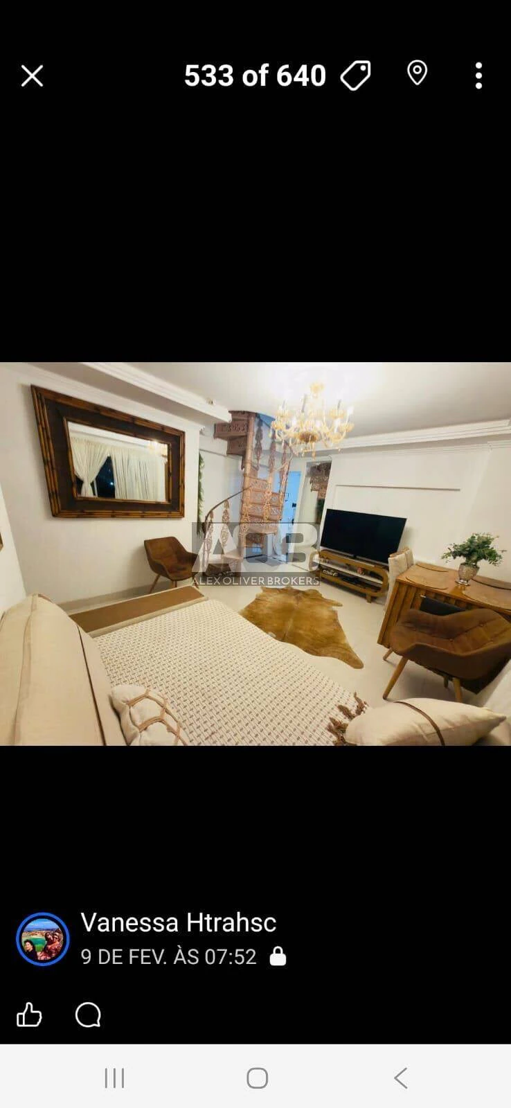 Furnished apartment, 130 m², with a grill on the balcony — photo 18