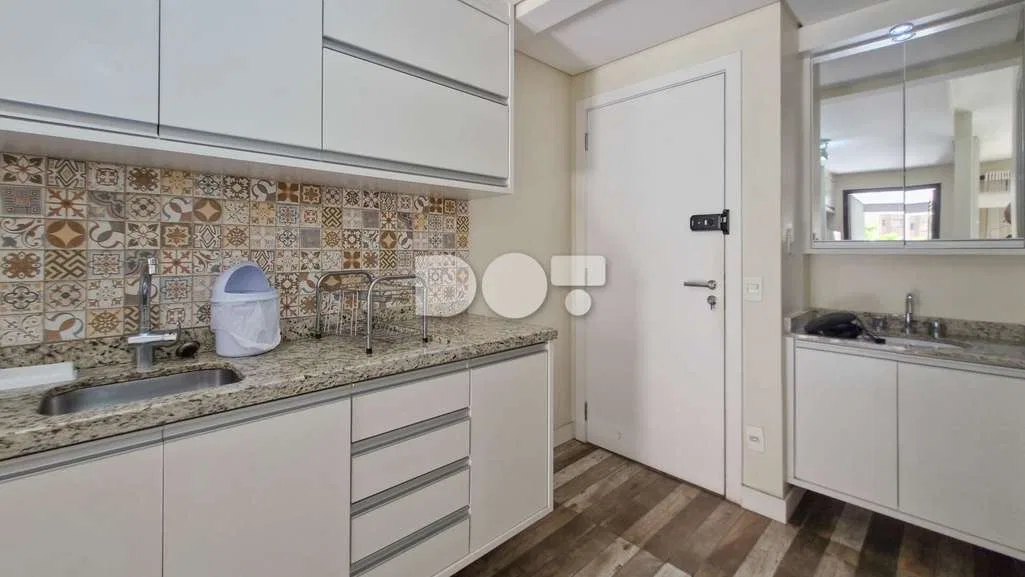 One-bedroom apartment with a washing machine in Curitiba — photo 9
