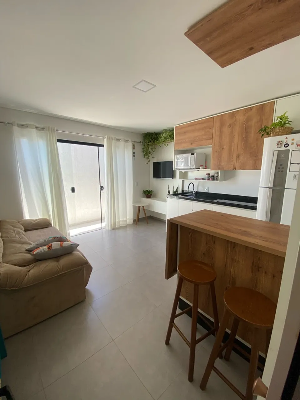 Furnished one-bedroom, 30 m² apartment in Florianópolis