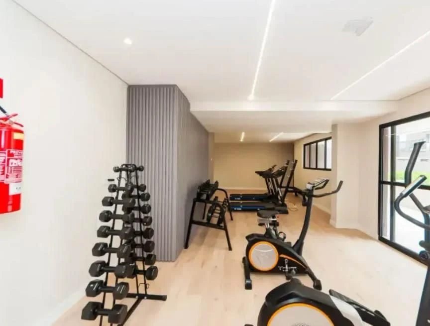 2-bedroom apartment with a washing machine in Curitiba — photo 49