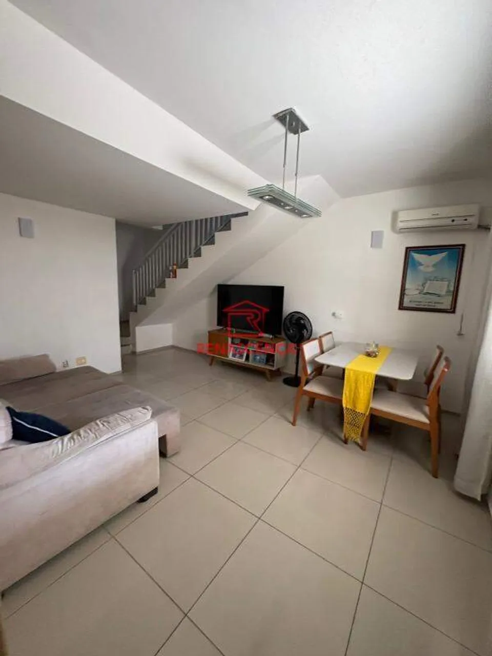 Furnished house with 3 bedrooms and 2 bathrooms