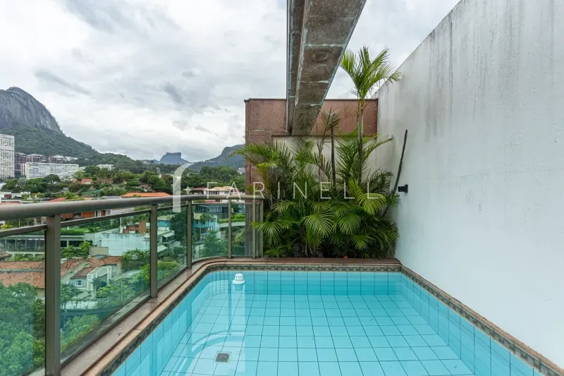 Cobertura mobiliada com deck, piscina e 163 m² — photo 21