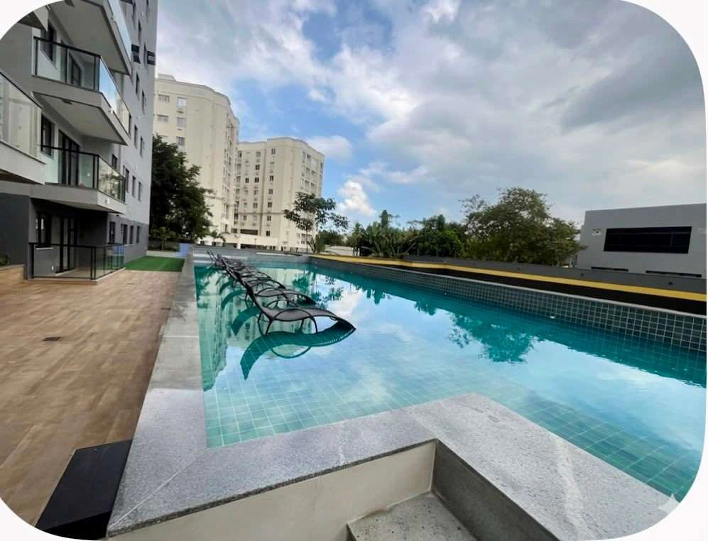 Apartment with balcony, 2 bedrooms and 1 parking space — photo 17