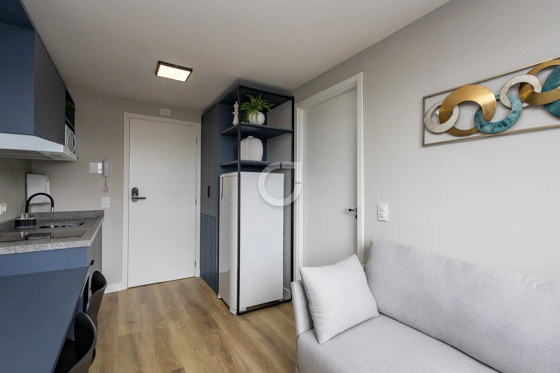 Apartamento amueblado de 1 dormitorio con cocina integrada — photo 7