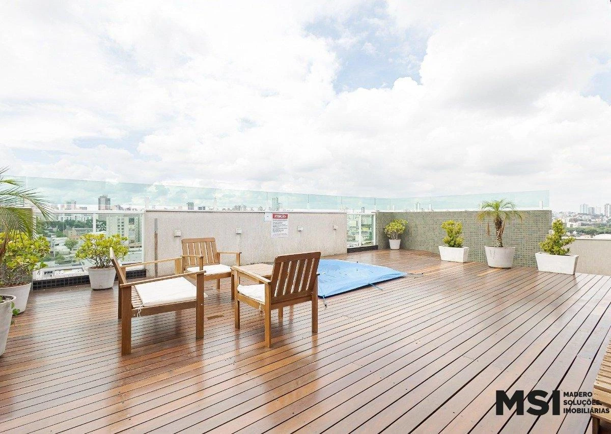 One-bedroom apartment with a washing machine in Curitiba — photo 34