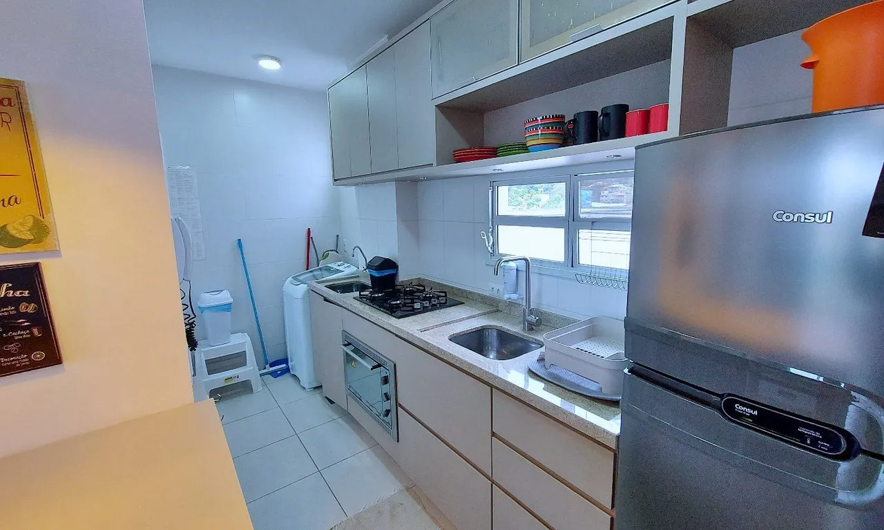 Apartamento mobiliado com churrasqueira na varanda — photo 4